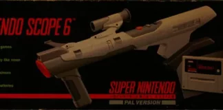 Nintendo Scope 6: os minijogos da bazuca do Super Nintendo Capa de Nintendo Scope 6 para Super Nintendo