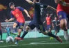 Pacote Nintendo Switch 2 com EA Sports FC 27 chega ao Brasil em outubro Pacote Nintendo Switch 2 com EA Sports FC 27 em partida de futebol