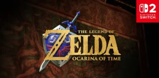 Remake de Ocarina of Time: tudo sobre data, gráficos e novidades remake de Ocarina of Time: card oficial de anuncio para Nintendo Switch 2