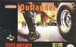 Outlander: o Mad Max de dirigir e atirar do Super Nintendo Capa de Outlander para Super Nintendo