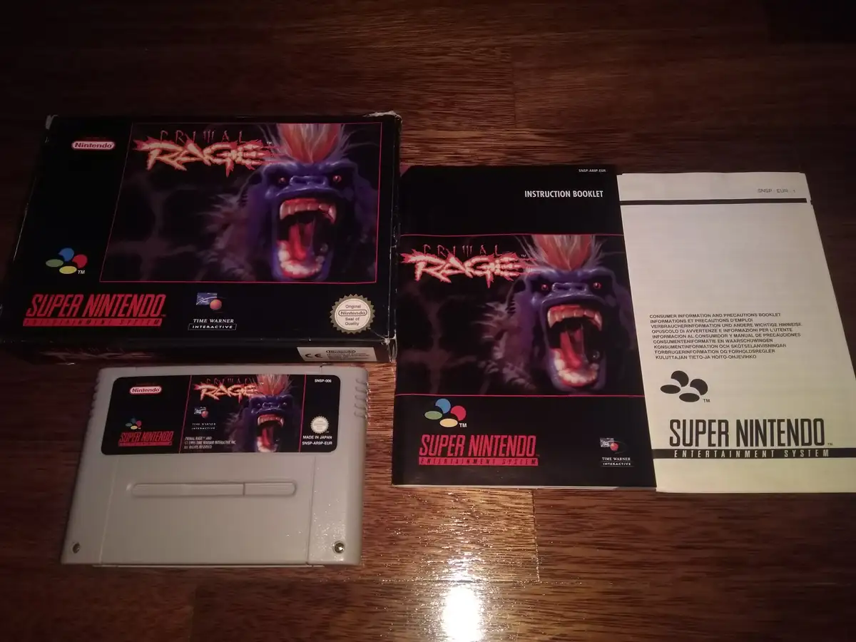 Gameplay de Primal Rage no Super Nintendo