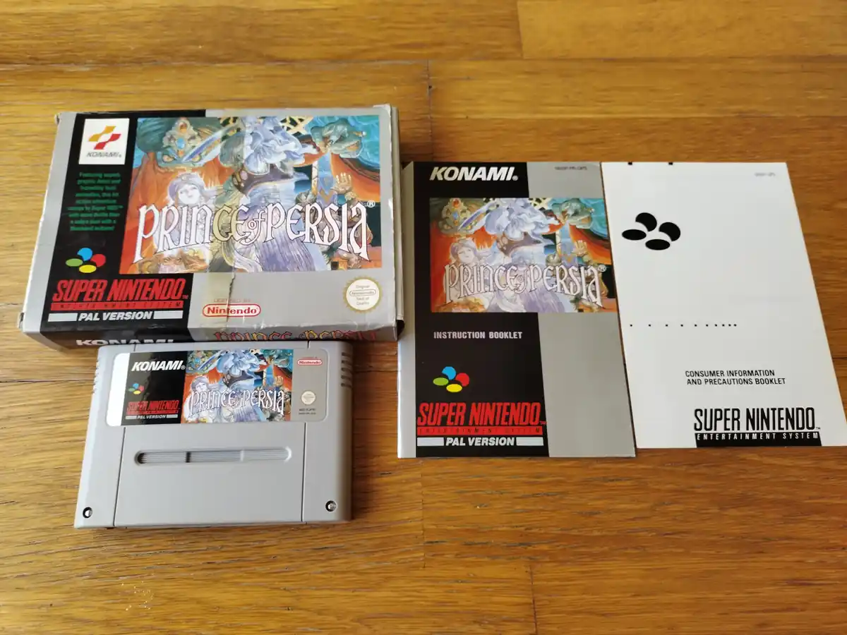 Gameplay de Prince of Persia no Super Nintendo