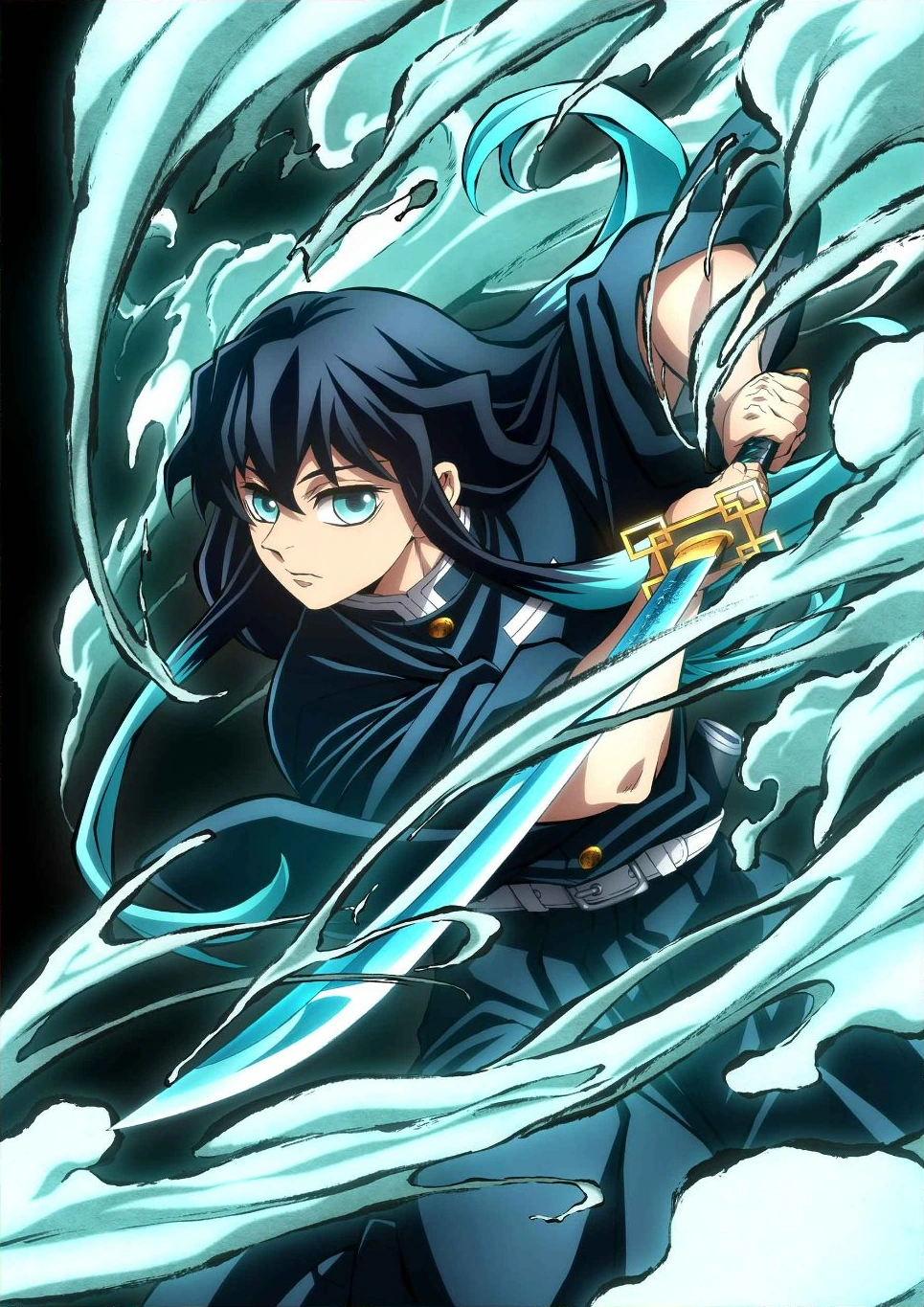 Respiração da Névoa de Demon Slayer, estilo de Muichiro Tokito derivado do Vento