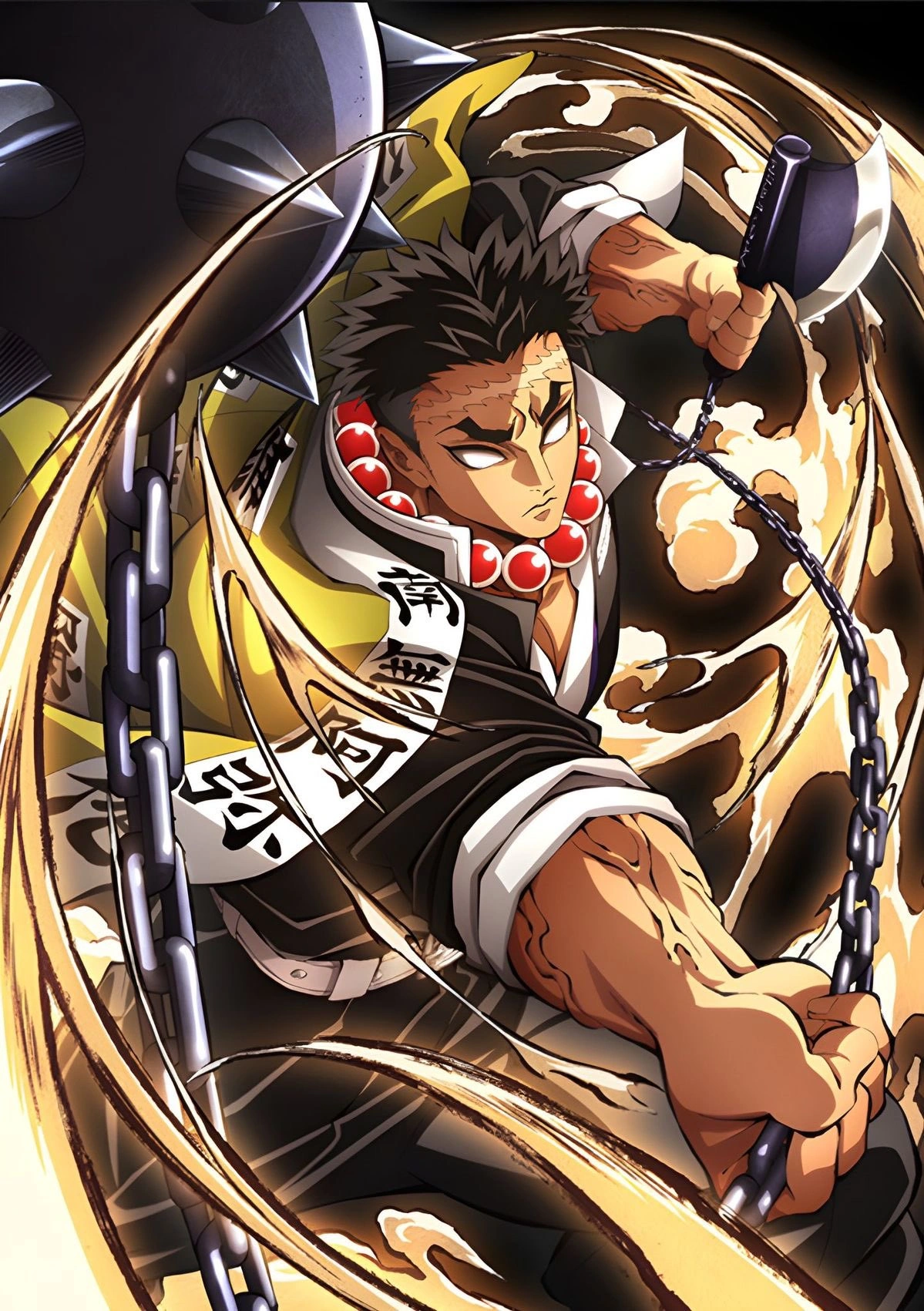 Respiração da Pedra de Demon Slayer, estilo defensivo de Gyomei Himejima