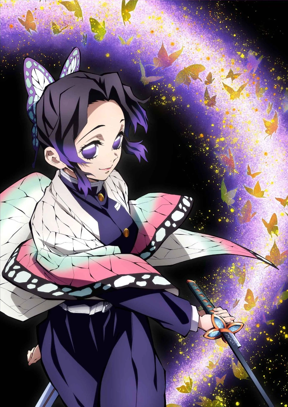 Respiração dos Insetos de Demon Slayer, estilo de Shinobu Kocho baseado em veneno