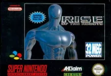Rise of the Robots: o jogo de luta lindo e vazio do SNES Capa de Rise of the Robots para Super Nintendo