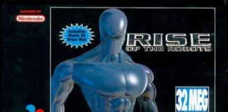 Rise of the Robots: o jogo de luta lindo e vazio do SNES Capa de Rise of the Robots para Super Nintendo