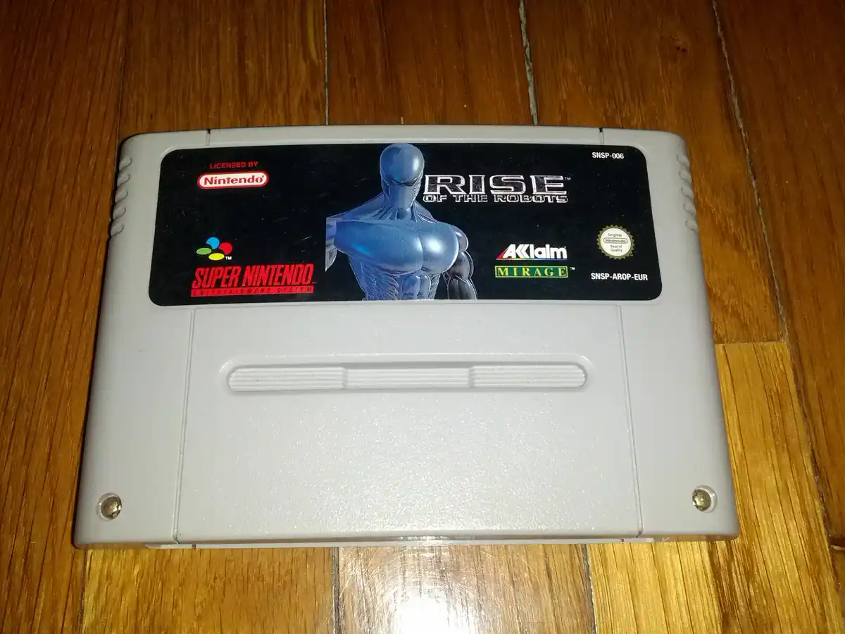 Gameplay de Rise of the Robots no Super Nintendo