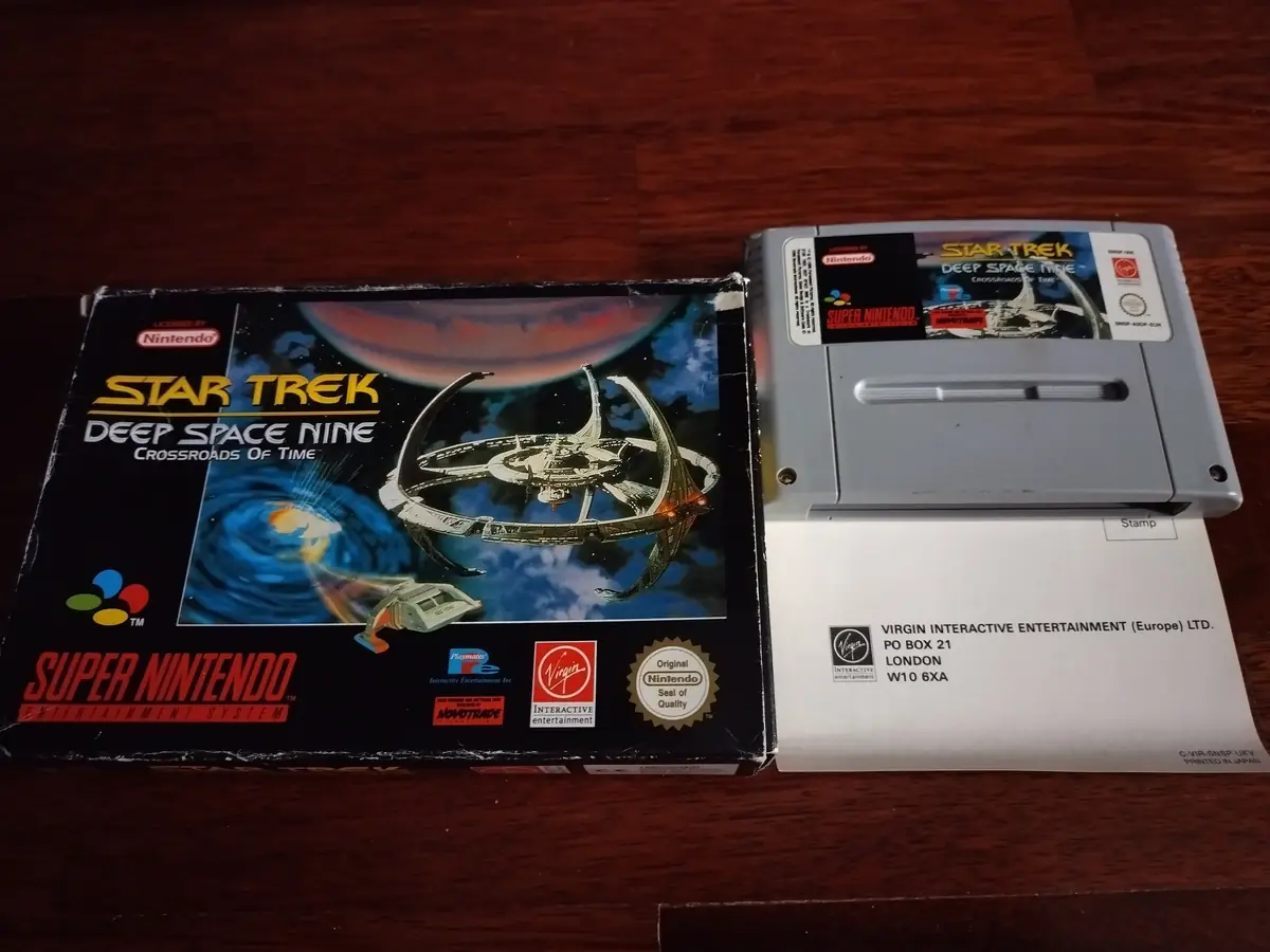 Gameplay de Star Trek DS9 Crossroads of Time no Super Nintendo
