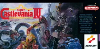 Super Castlevania IV: o clássico gótico que exibiu o poder do SNES Capa norte-americana de Super Castlevania IV para Super Nintendo