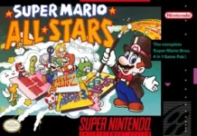 Super Mario All-Stars: quatro clássicos num cartucho de SNES Capa de Super Mario All-Stars para Super Nintendo