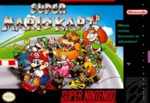 Super Mario Kart: o clássico de SNES que inventou o gênero kart Capa de Super Mario Kart para Super Nintendo