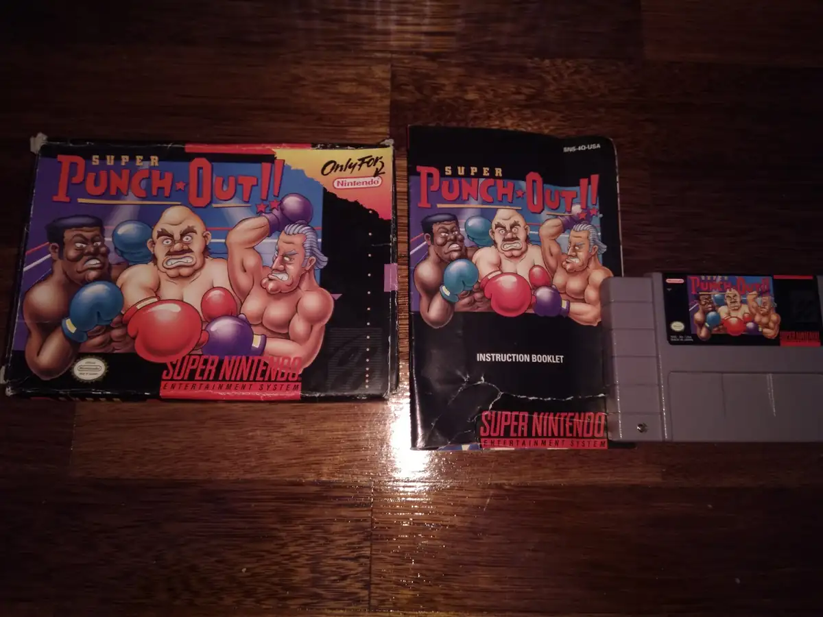 Gameplay de Super Punch-Out no Super Nintendo