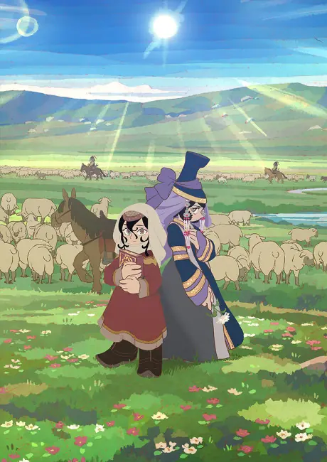 Poster de Jaadugar A Witch in Mongolia, anime de verao 2026 da Science SARU