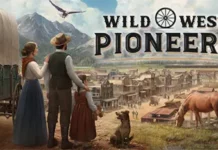 Wild West Pioneers abre playtest aberto antes do lancamento em Early Access Wild West Pioneers: pioneiros e carroca em vilarejo do faroeste durante o playtest aberto do city builder
