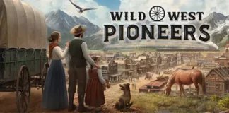 Wild West Pioneers abre playtest aberto antes do lancamento em Early Access Wild West Pioneers: pioneiros e carroca em vilarejo do faroeste durante o playtest aberto do city builder