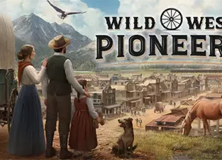 Wild West Pioneers abre playtest aberto antes do lancamento em Early Access Wild West Pioneers: pioneiros e carroca em vilarejo do faroeste durante o playtest aberto do city builder