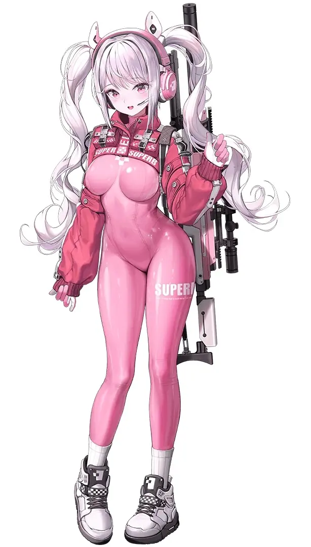 Alice, personagem de NIKKE, em arte oficial do jogo