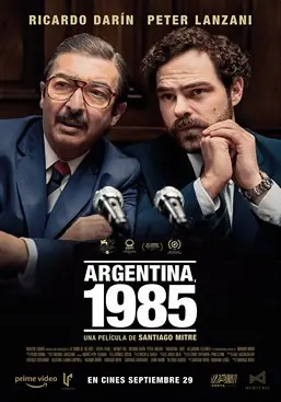 Poster do filme Argentina, 1985 (2022), de Santiago Mitre