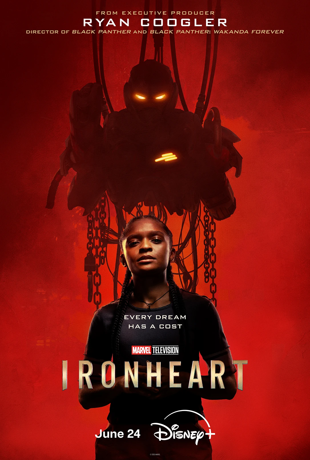 Coração de Ferro, série da Marvel de 2025 com Riri Williams no Disney+