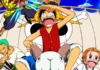 Filmes de One Piece em ordem: os 15 lançados e os 2 anunciados Filmes de One Piece em ordem: arte de divulgação do relançamento nos cinemas brasileiros pela Paris Filmes