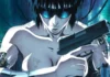 Ordem de Ghost in the Shell: todos os filmes, séries e OVAs por continuidade ordem de Ghost in the Shell: Motoko Kusanagi na arte do filme de 1995 de Mamoru Oshii
