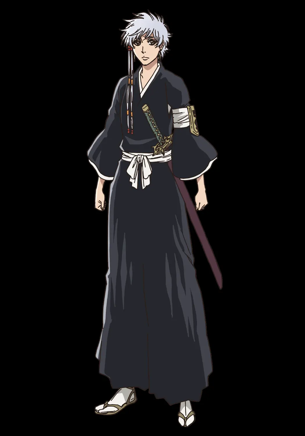 Isane Kotetsu, capitã do 4º esquadrão do Gotei 13 no epílogo de Bleach