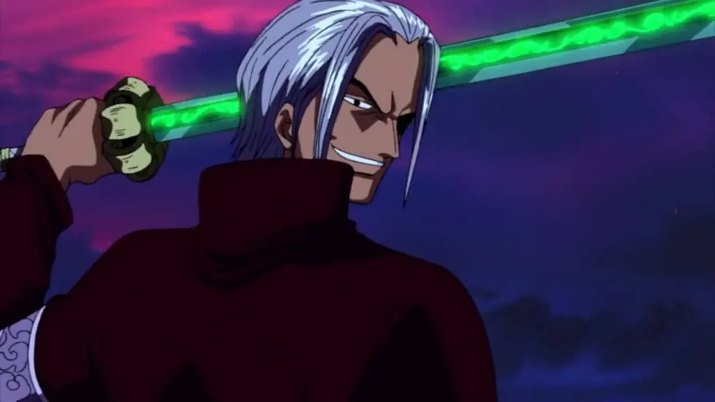 One Piece: A Maldição da Espada Sagrada (2004), quinto filme, centrado em Zoro