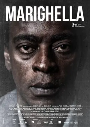Poster do filme Marighella (2019), de Wagner Moura