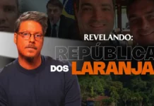 República dos Laranjas: Porchat cita suposta rede ligada a Flávio Bolsonaro República dos Laranjas: Fábio Porchat no episódio da série Revelando, do canal Calma Urgente