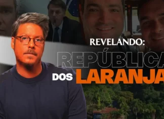 República dos Laranjas: Porchat cita suposta rede ligada a Flávio Bolsonaro República dos Laranjas: Fábio Porchat no episódio da série Revelando, do canal Calma Urgente