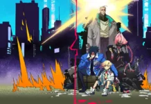 Review Cyberpunk Mercenários 2: a 2ª temporada de Edgerunners vale a pena? Review Cyberpunk Mercenários 2: Weak, D, Roman e Talia na arte oficial da 2ª temporada na Netflix