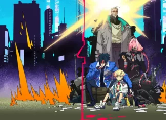 Review Cyberpunk Mercenários 2: a 2ª temporada de Edgerunners vale a pena? Review Cyberpunk Mercenários 2: Weak, D, Roman e Talia na arte oficial da 2ª temporada na Netflix
